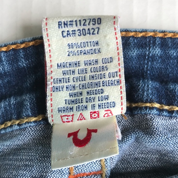 True Religion Women’s “Becky” Bootcut Low Rise Jeans Size 26 - Picture 9 of 9